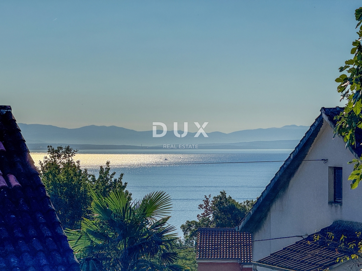 OPATIJA, OPRIĆ – terreno edificabile per investimenti di 2.437 m² con vista sul mare