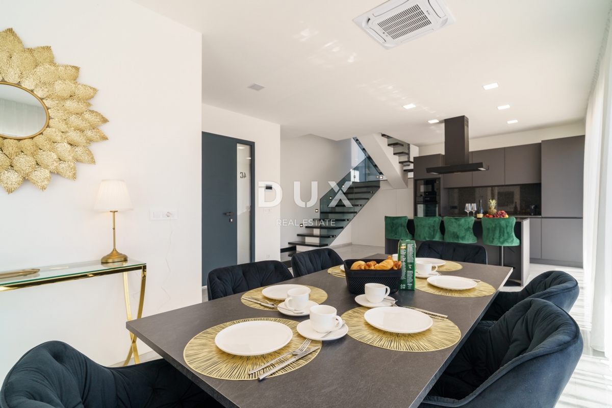 CRIKVENICA, BRIBIR - villa moderna con piscina, vista mare