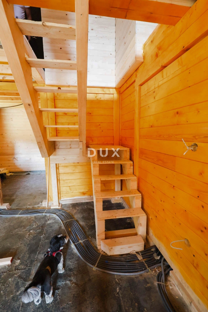 GORSKI KOTAR, LIČ - Casa indipendente in legno nella fase finale, isolata