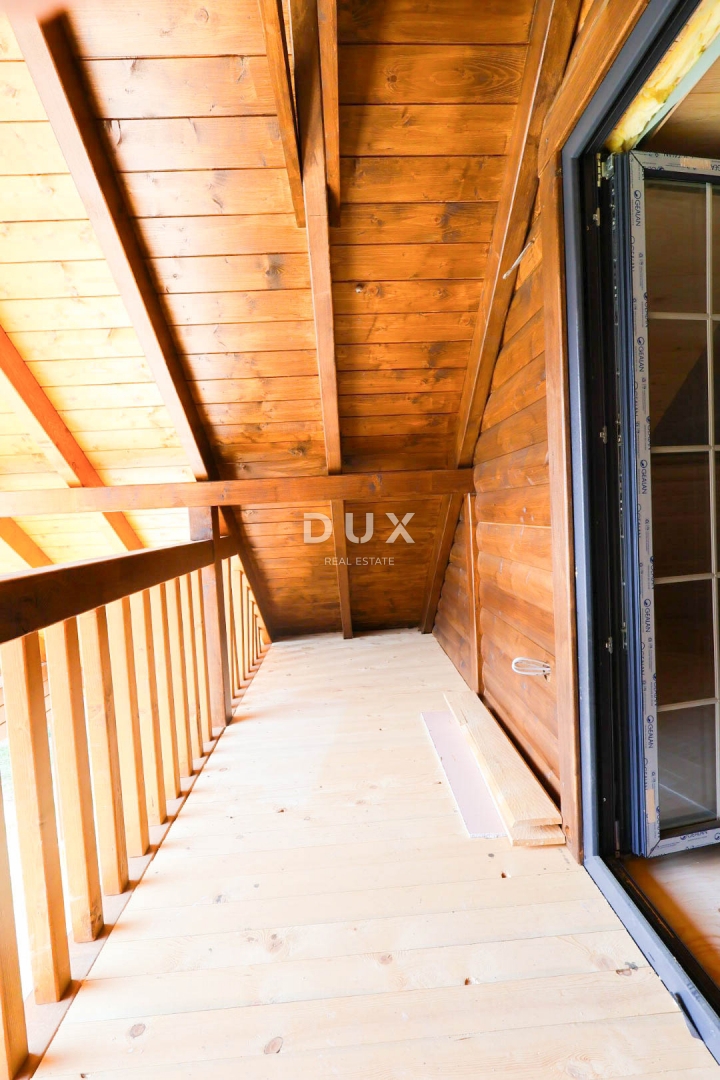 GORSKI KOTAR, LIČ - Casa indipendente in legno nella fase finale, isolata