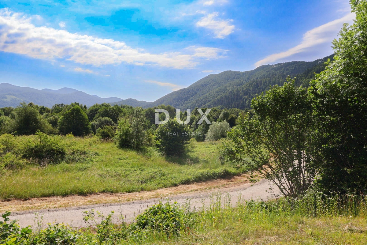 GORSKI KOTAR, LIČ - Casa indipendente in legno nella fase finale, isolata