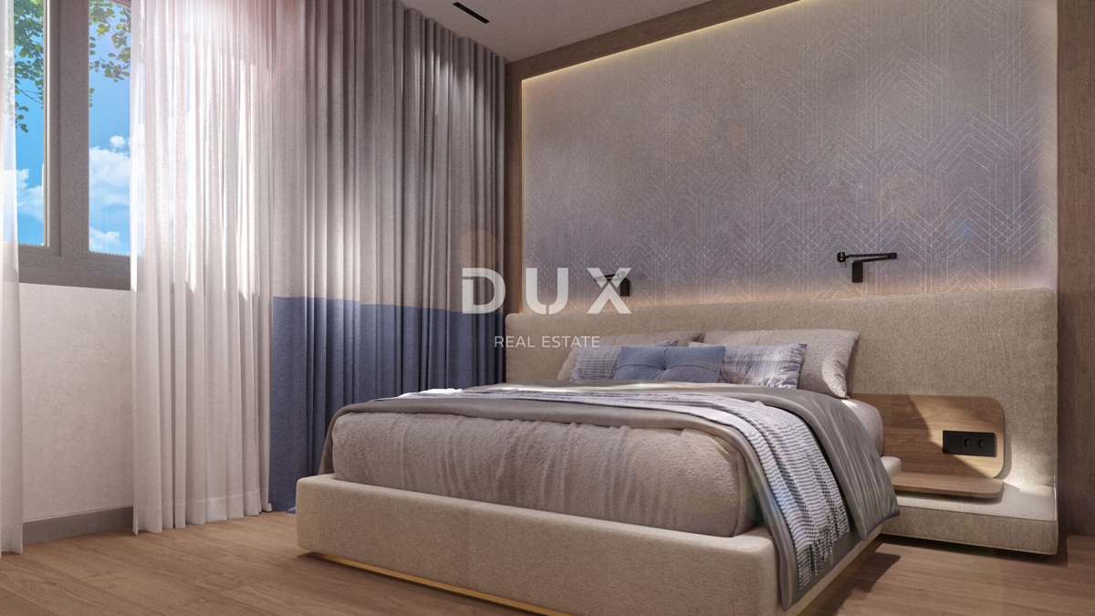 RIJEKA, KANTRIDA - Appartamento di 151 m2 in un lussuoso edificio di nuova costruzione a soli 250 metri dal mare con garage e vista panoramica sul mare