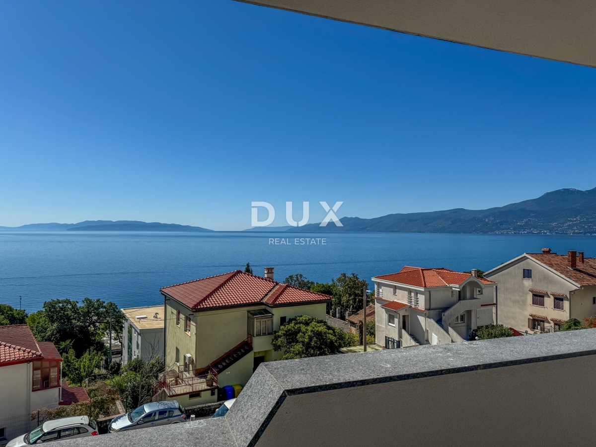 RIJEKA, KANTRIDA - Appartamento di 151 m2 in un lussuoso edificio di nuova costruzione a soli 250 metri dal mare con garage e vista panoramica sul mare