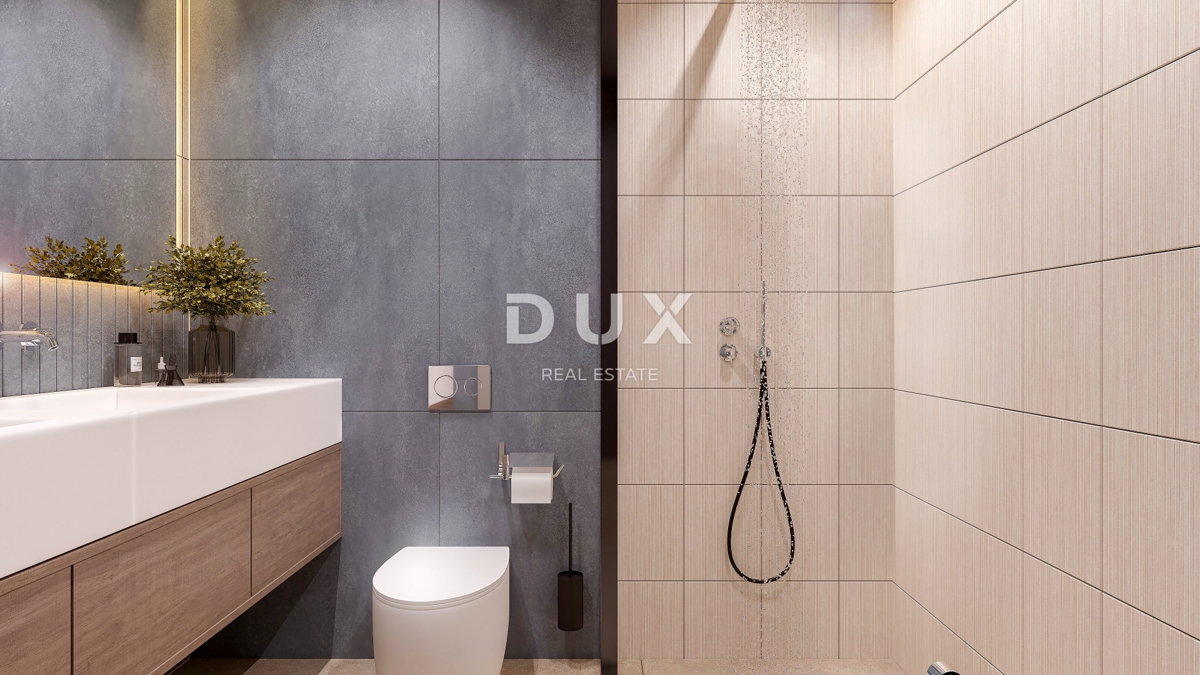 RIJEKA, KANTRIDA - Appartamento di 151 m2 in un lussuoso edificio di nuova costruzione a soli 250 metri dal mare con garage e vista panoramica sul mare