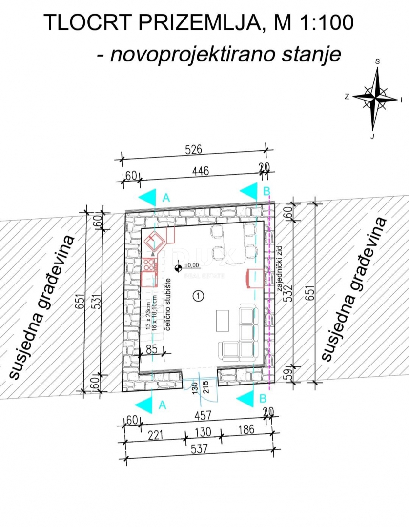 ISTRIA, KRASICA - Casa istriana autoctona per l'adattamento