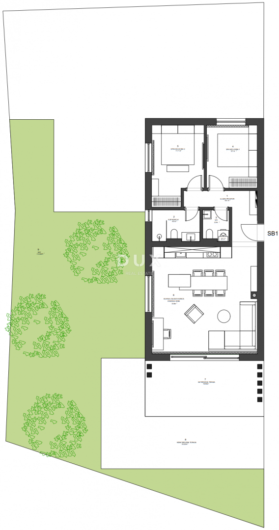 ZADAR, ZATON - Appartamento con giardino a 95 metri dal mare! SB1