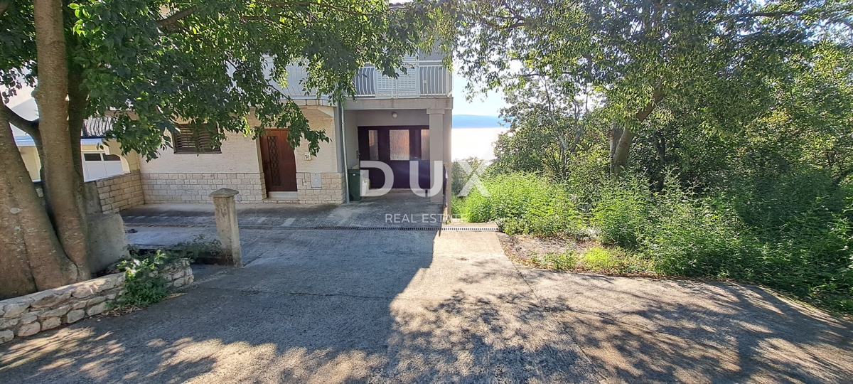 CRIKVENICA - casa bifamiliare con vista panoramica su Krk e sul mare