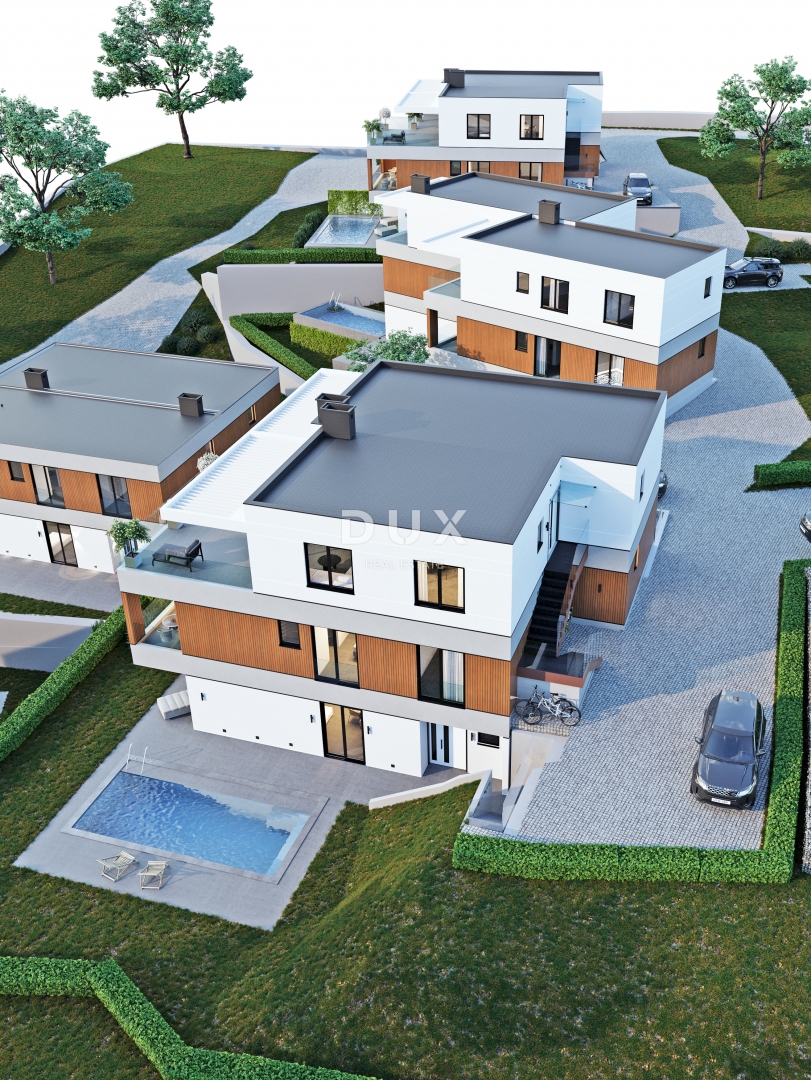 ABBAZIA, LOVRAN – residenza di lusso con piscina privata e vista panoramica sul mare