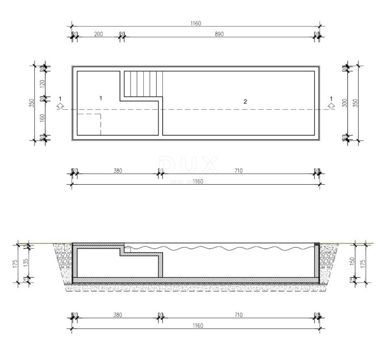 ISTRIA, SVETVINČENAT - Moderna casa a un piano con piscina in un ambiente tranquillo