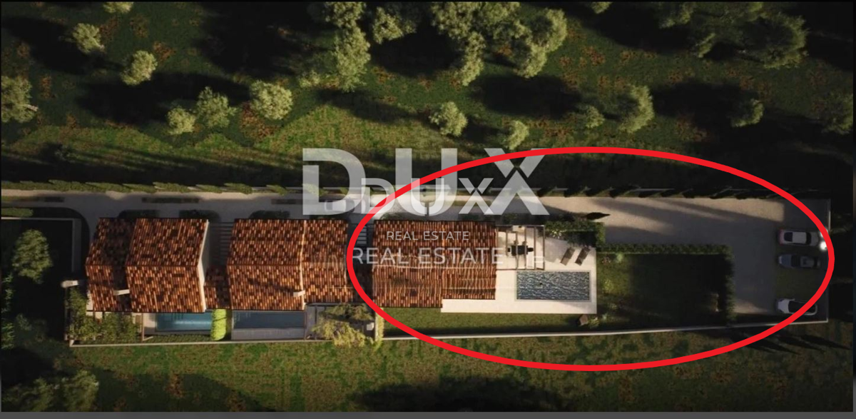 ISTRIA, PARENZO - Nuova costruzione, casa di design a un piano con piscina privata