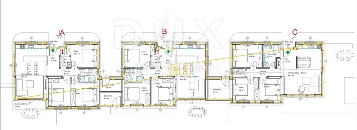 ISTRIA, PARENZO - Nuova costruzione, casa di design a un piano con piscina privata