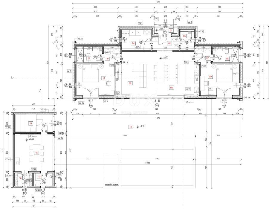 ISTRIA, ŽMINJ - Terreno edificabile con permesso di costruire valido
