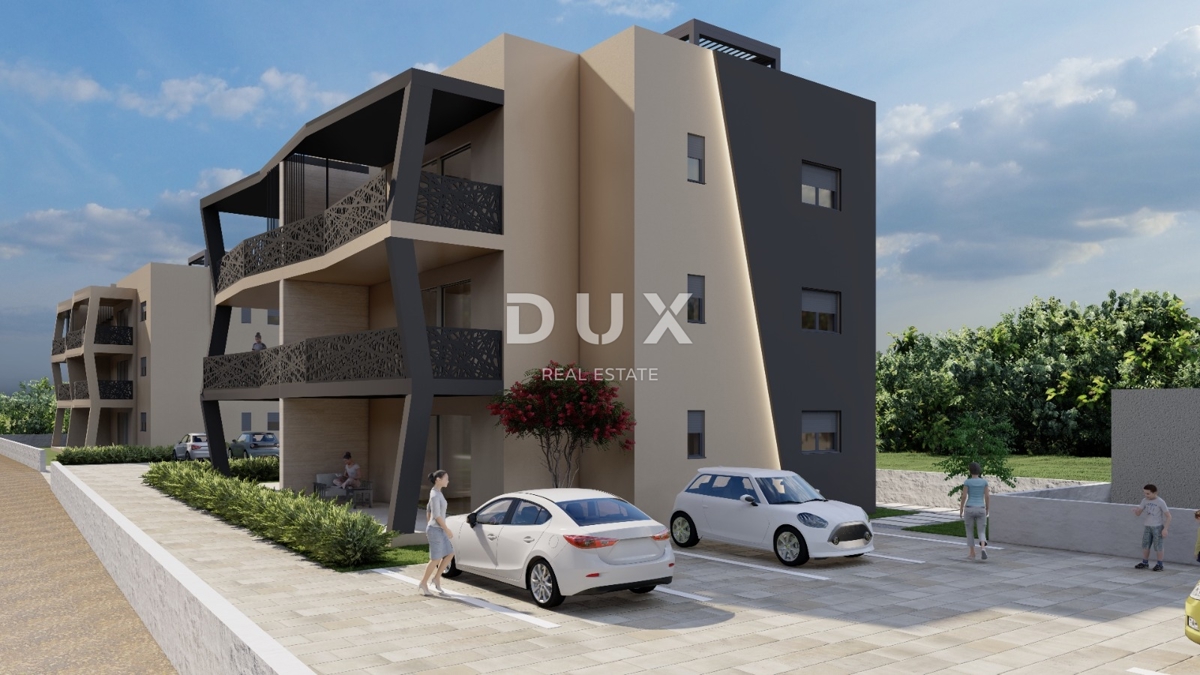 ZADAR, SUKOŠAN - Nuova costruzione di alta qualità! Riscaldamento a pavimento, piscina riscaldata, a 120 metri dal mare...! S2