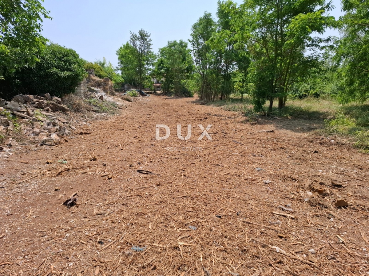 ISTRA, BALE – terreno edificabile di 7.800 m² con tre case in pietra e potenziale eccezionale