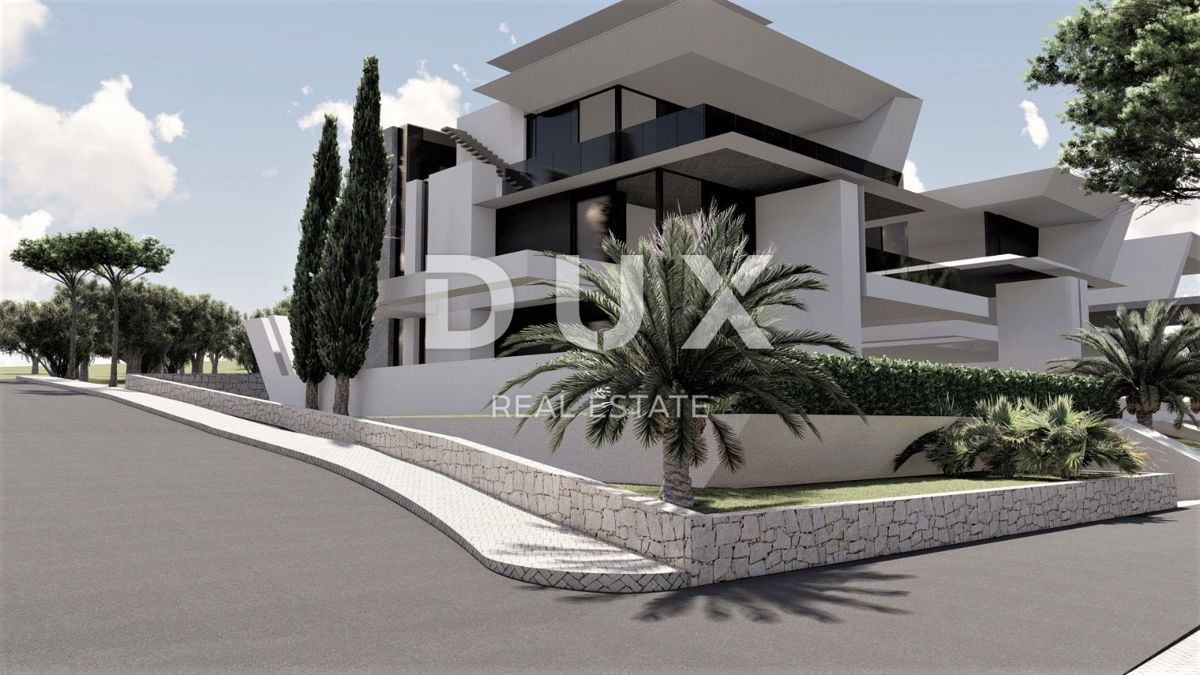 ISOLA DI KRK, NJIVICE - Nuovo edificio esclusivo, appartamento su due piani con piscina!