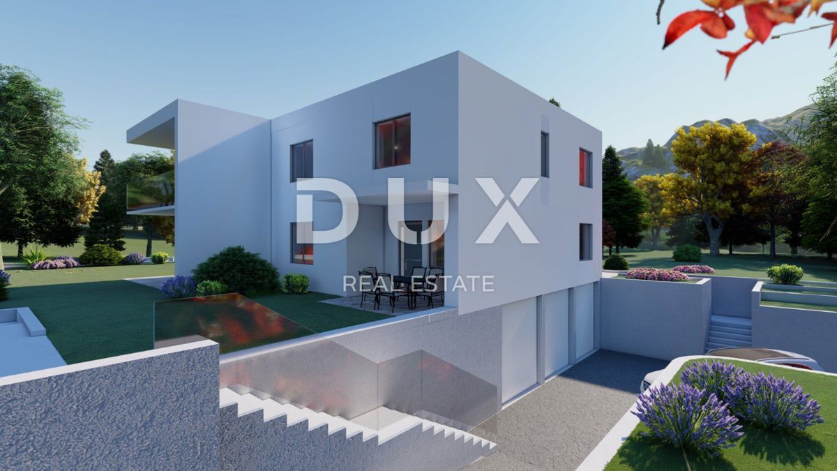 KASTAV, ŽEGOTI - Spazioso appartamento con due camere da letto e giardino