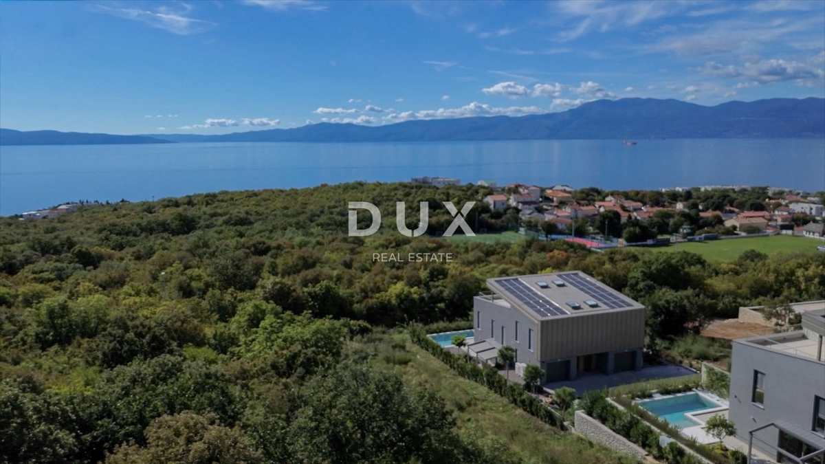 RIJEKA, KOSTRENA - esclusivo appartamento con jacuzzi - nuova costruzione con vista panoramica sul mare! OPPORTUNITÀ!