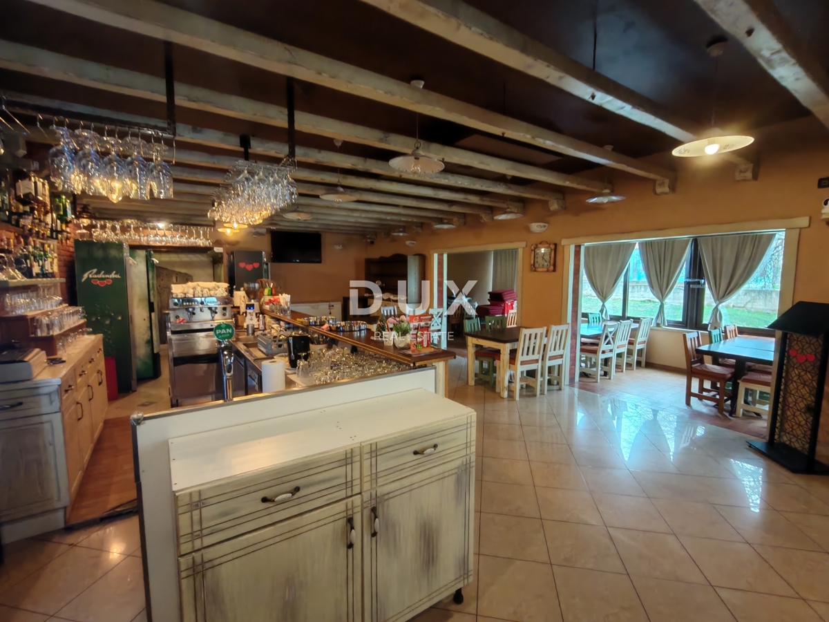 ZADAR, ZATON - Ristorante rinomato e affermato in una zona trafficata con un ampio parcheggio!