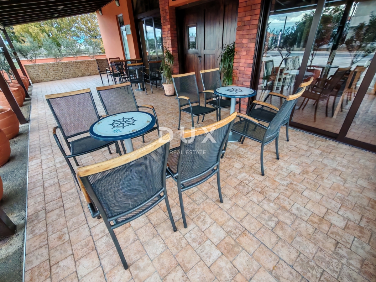 ZADAR, ZATON - Ristorante rinomato e affermato in una zona trafficata con un ampio parcheggio!