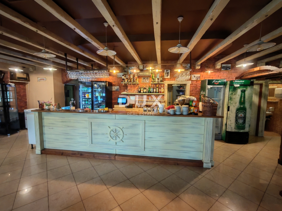 ZADAR, ZATON - Ristorante rinomato e affermato in una zona trafficata con un ampio parcheggio!