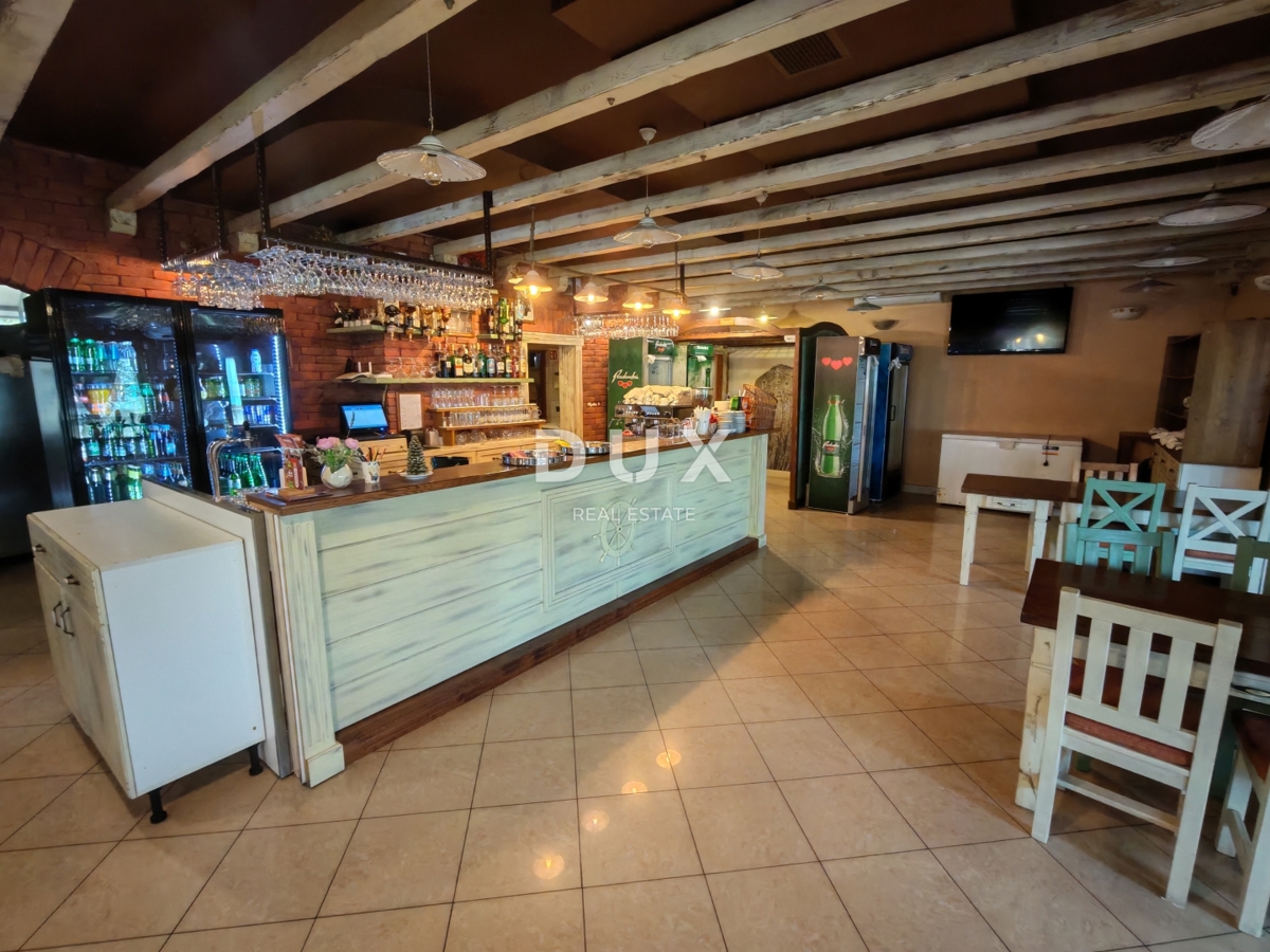 ZADAR, ZATON - Ristorante rinomato e affermato in una zona trafficata con un ampio parcheggio!