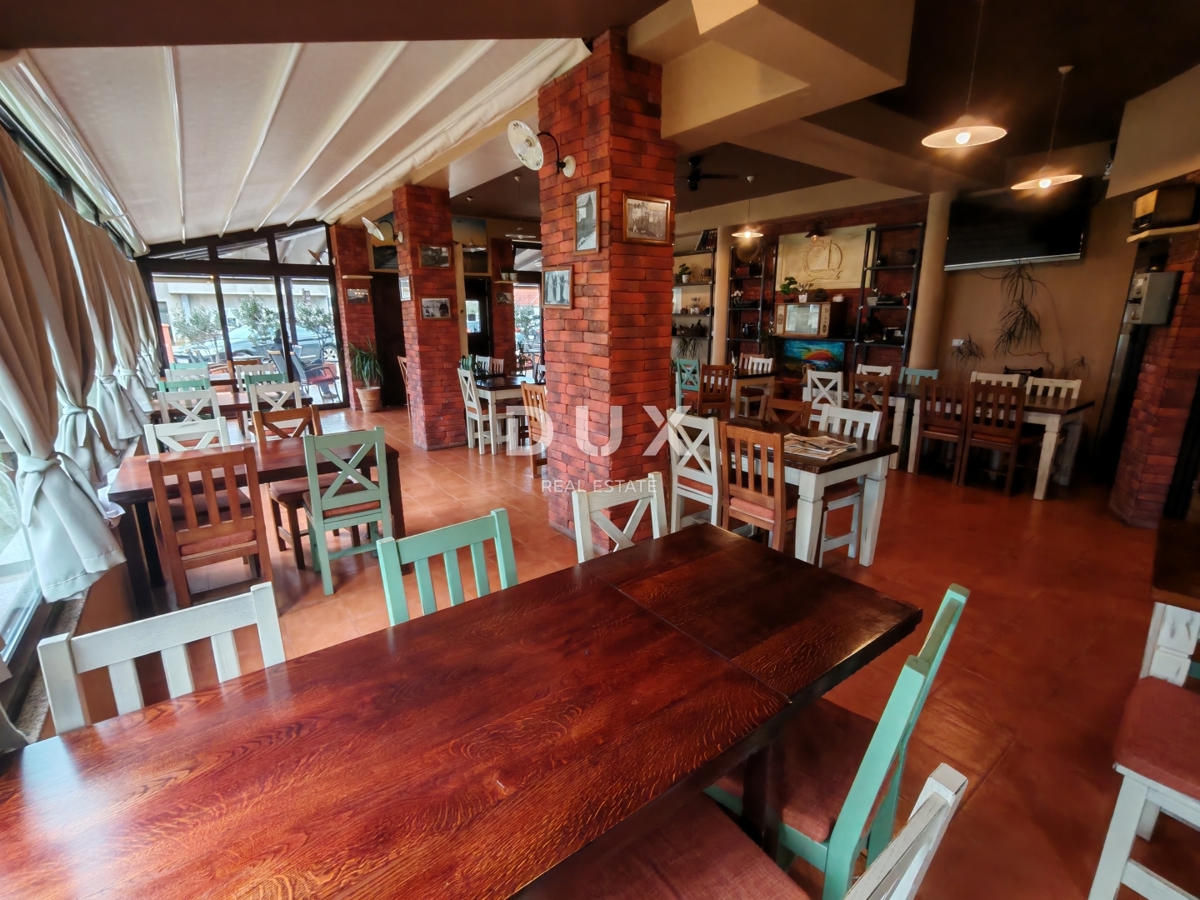 ZADAR, ZATON - Ristorante rinomato e affermato in una zona trafficata con un ampio parcheggio!