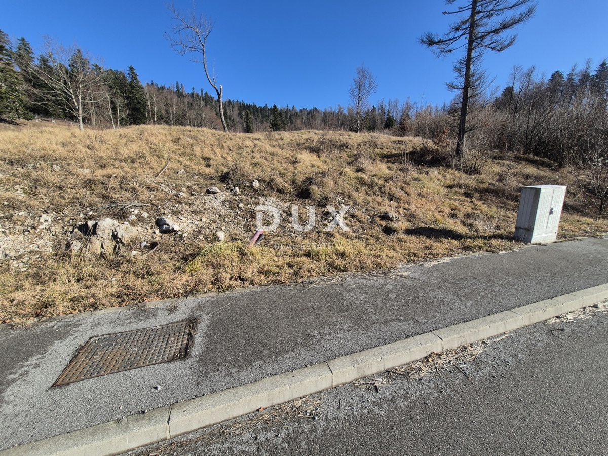 GORSKI KOTAR, FUŽINE - terreno edificabile 1198 m2 - opportunità di investimento!