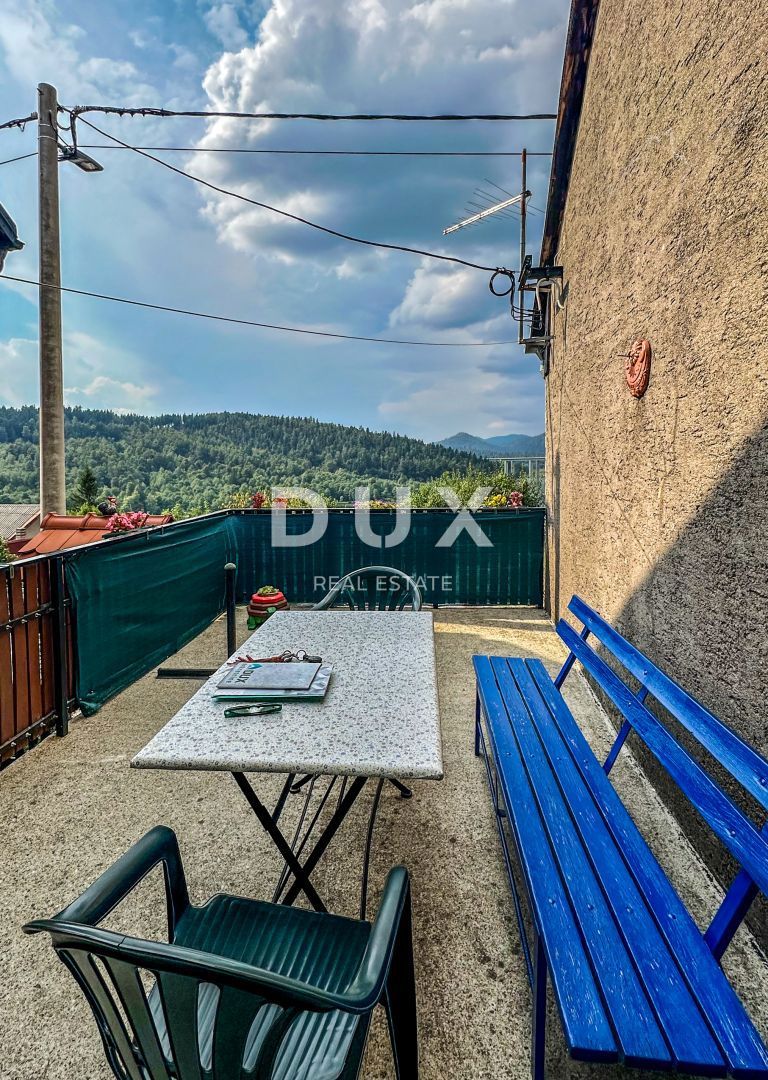 GORSKI KOTAR, FUŽINE - Casa con vista sul lago