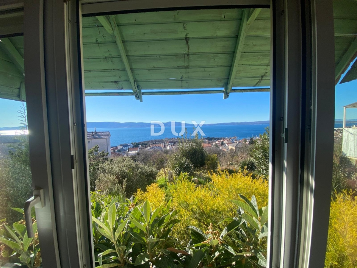 NOVI VINODOLSKI - appartamento di 30 m2 con vista panoramica sul mare! OCCASIONE!