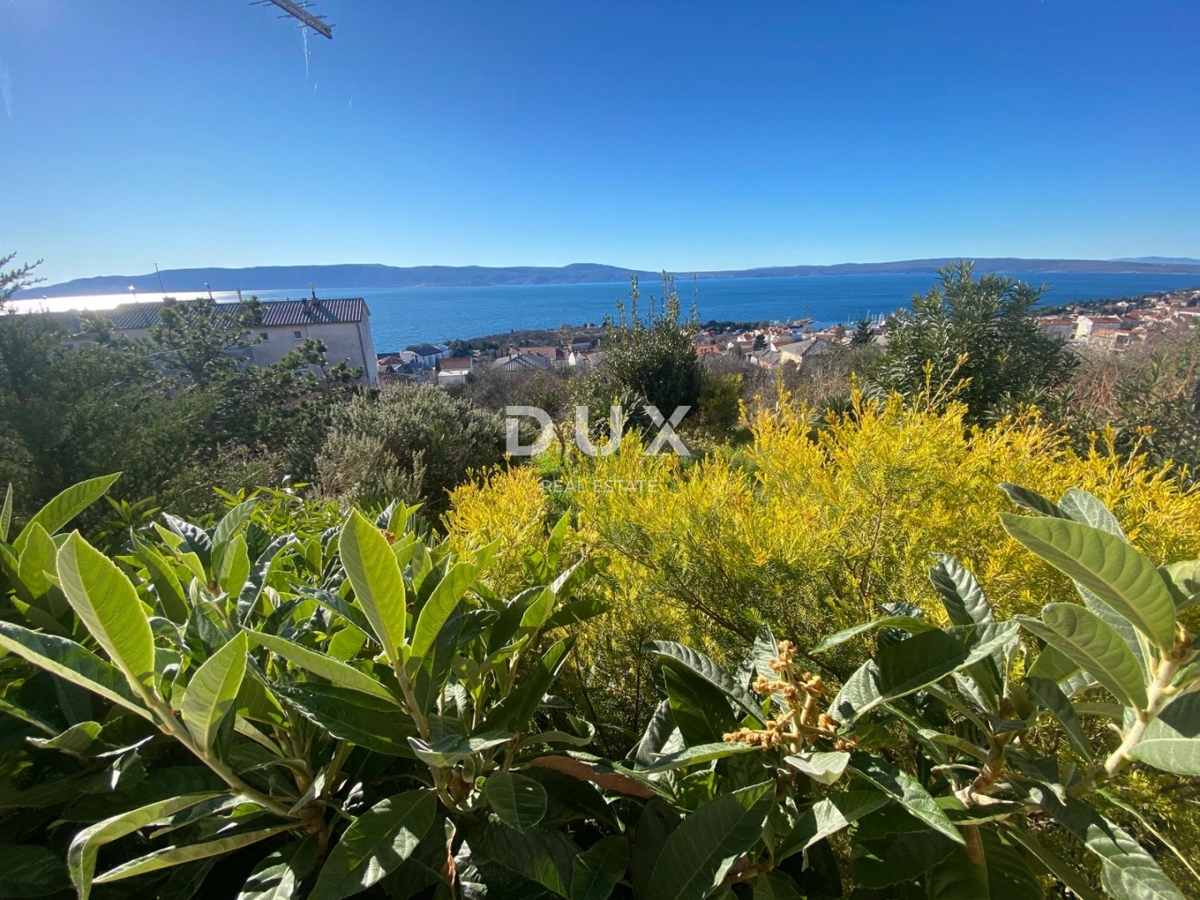 NOVI VINODOLSKI - appartamento di 30 m2 con vista panoramica sul mare! OCCASIONE!