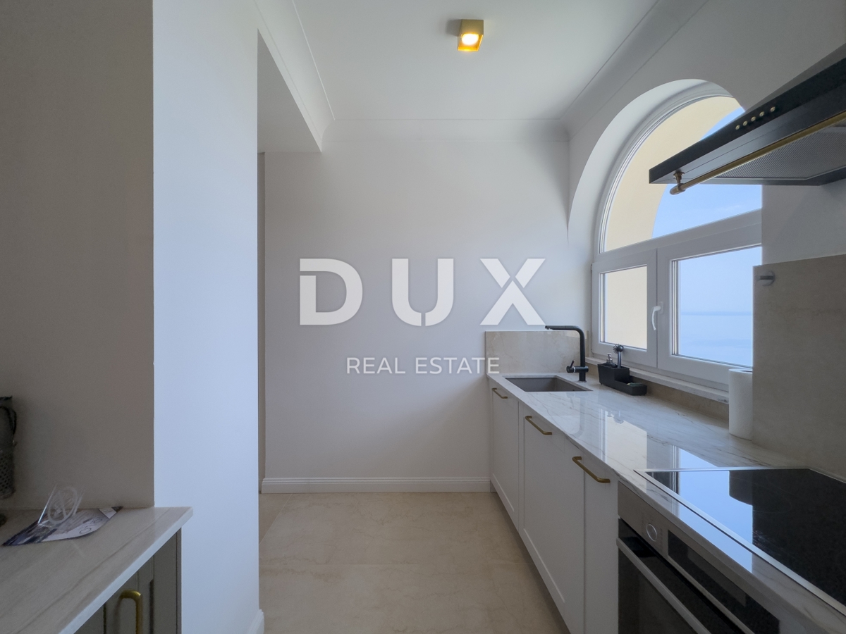 OPATIJA, LOVRAN – Appartamento esclusivo con vista panoramica e piscina