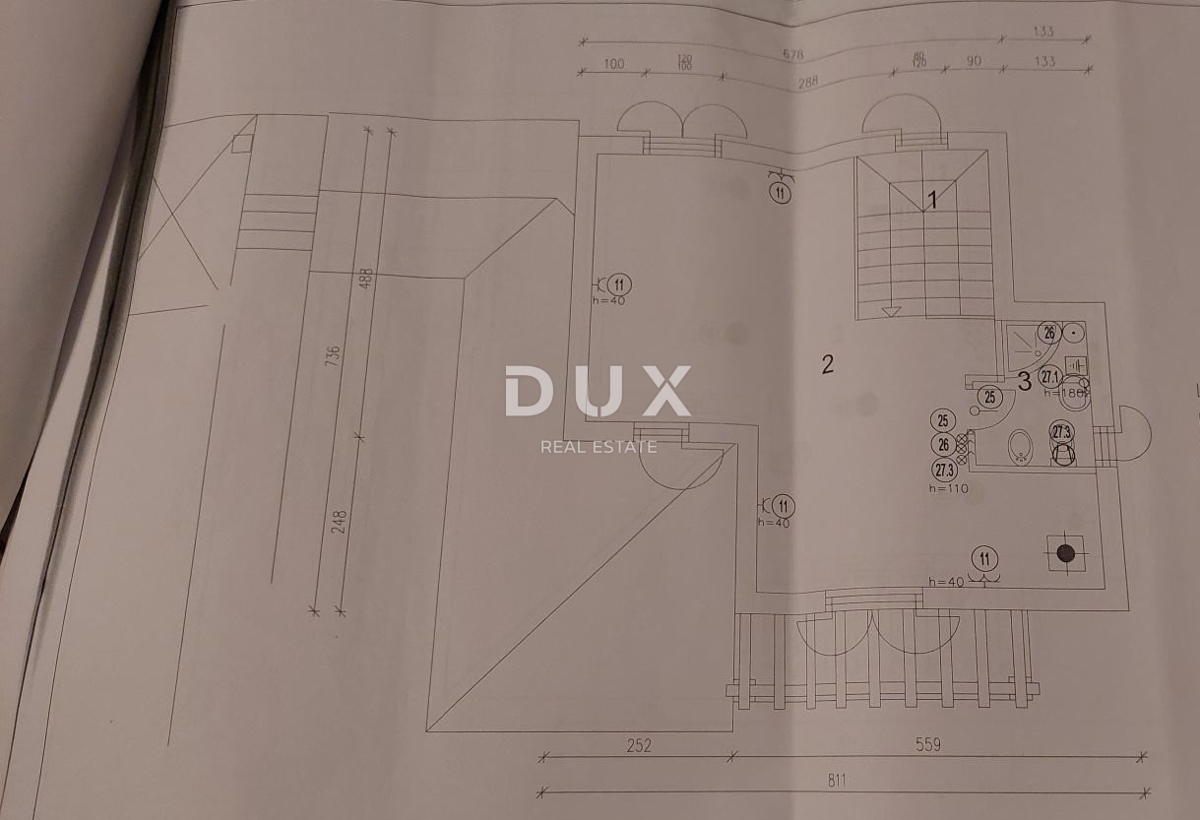 ISTRIA, TRGET - Casa familiare con vista mare