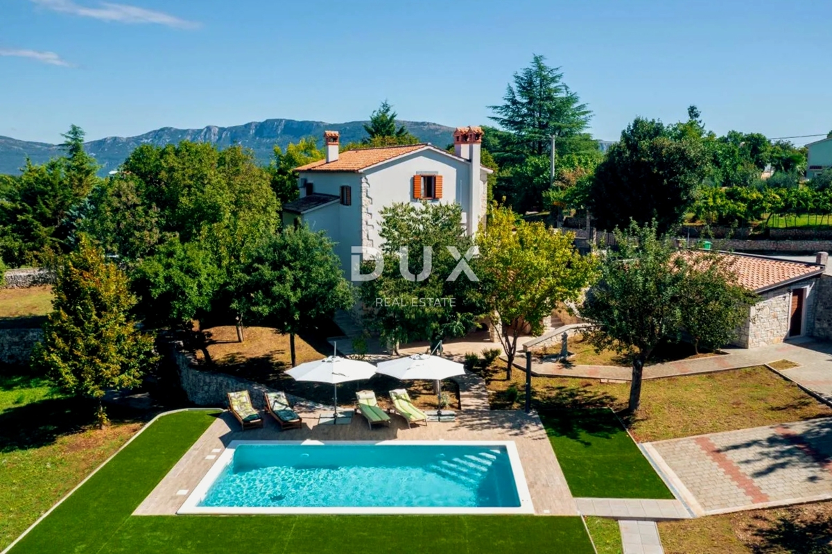 ISTRIA, LABIN - Casa in pietra con piscina