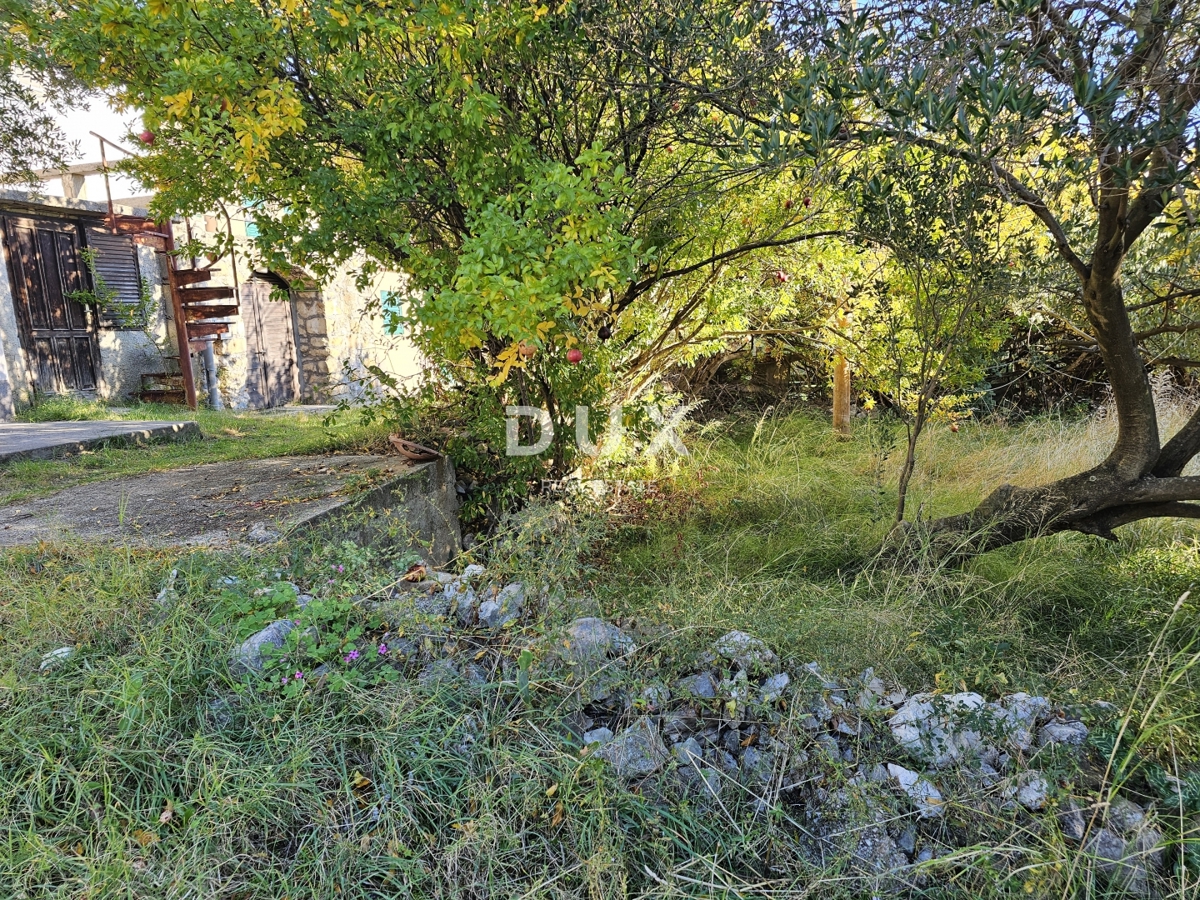 ISOLA DI RAB, BANJOL - Casa a schiera in pietra con vista panoramica
