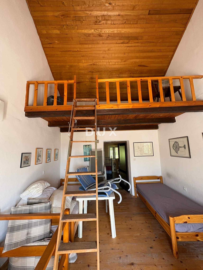 ISOLA DI RAB, BANJOL - Casa a schiera in pietra con vista panoramica