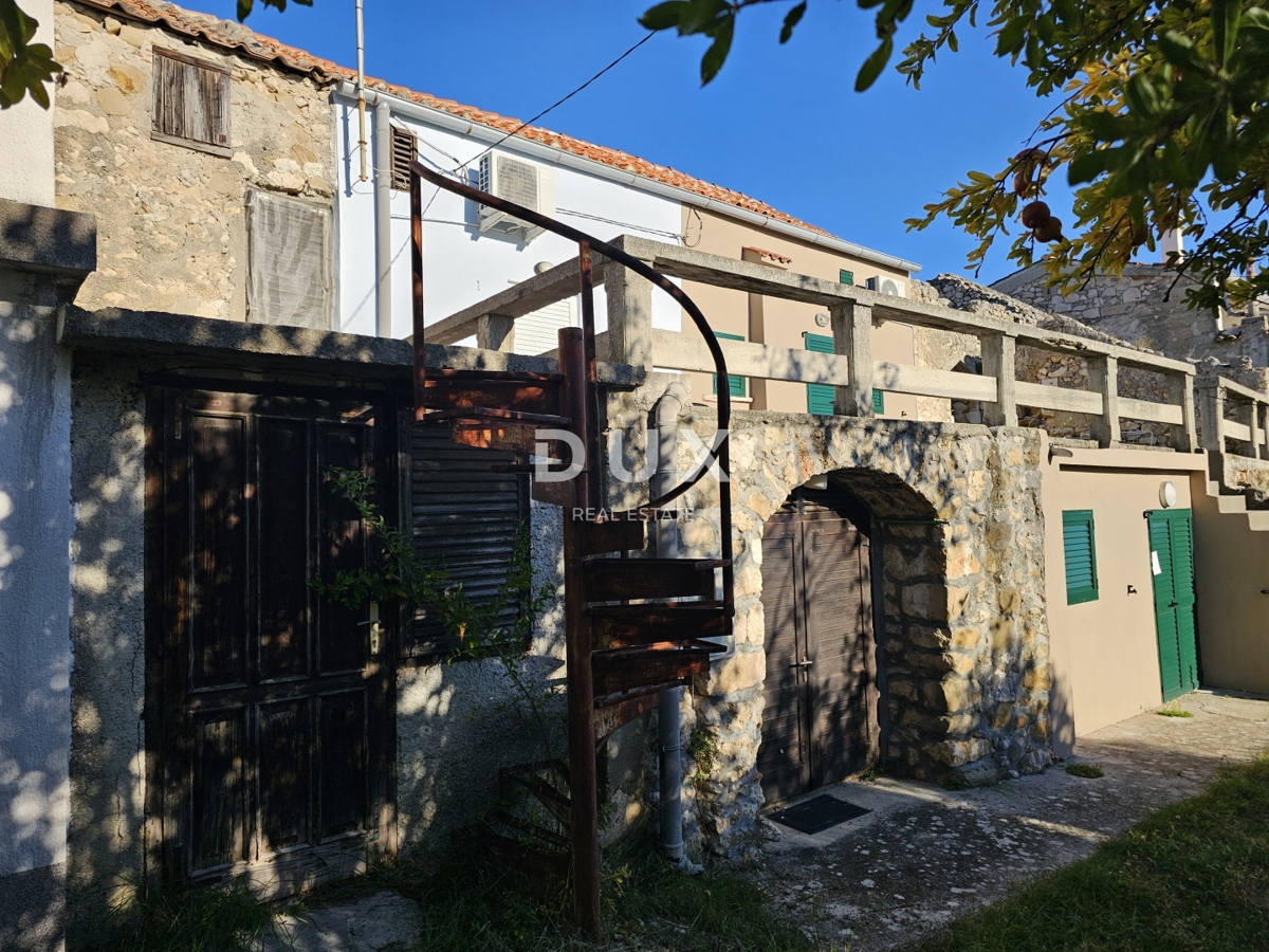 ISOLA DI RAB, BANJOL - Casa a schiera in pietra con vista panoramica
