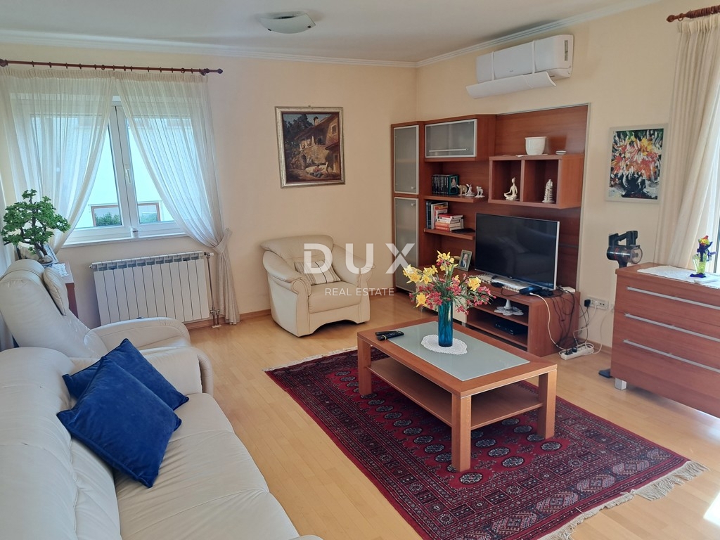 MARČELJEVA DRAGA - appartamento 110m2, DB+2S, 2° piano con una bellissima vista sul mare + garage