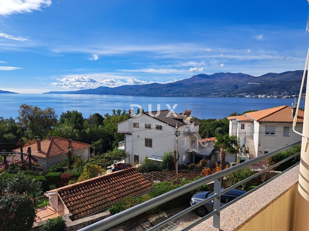 MARČELJEVA DRAGA - appartamento 110m2, DB+2S, 2° piano con una bellissima vista sul mare + garage