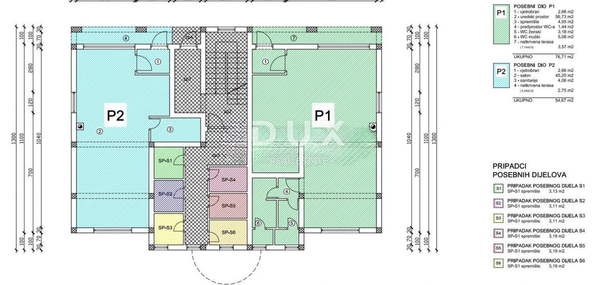 Locale commerciale Saršoni, Viškovo, 73,14m2