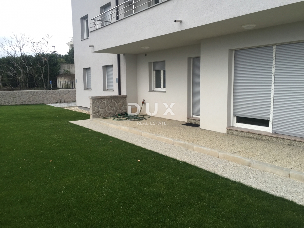 KASTAV, REŠETARI - appartamento 105m2 con vista mare aperta, 3 camere da letto + soggiorno, piano terra + giardino 200m2