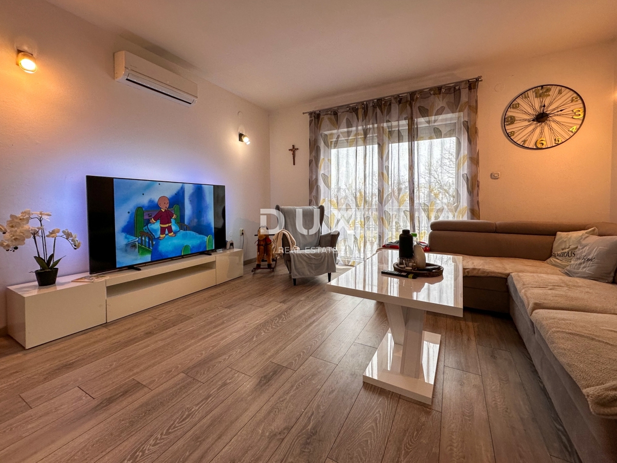 RIJEKA, KUKULJANOVO - 3 camere da letto arredate + soggiorno al piano terra con giardino di 356 m2