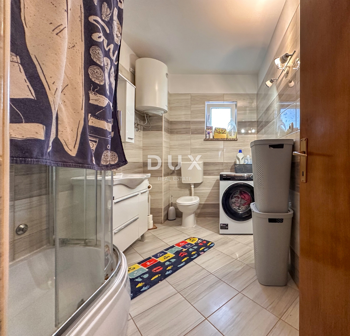 RIJEKA, KUKULJANOVO - 3 camere da letto arredate + soggiorno al piano terra con giardino di 356 m2