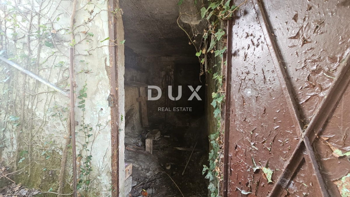 OPATIJA, MIHOTIĆI - Casa antica con progetto, permesso di costruire e vista