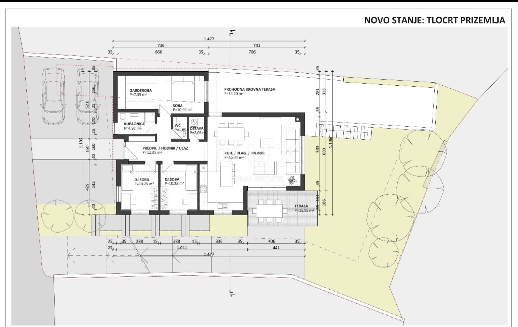 OPATIJA, MIHOTIĆI - Casa antica con progetto, permesso di costruire e vista
