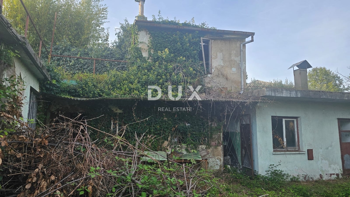 OPATIJA, MIHOTIĆI - Casa antica con progetto, permesso di costruire e vista