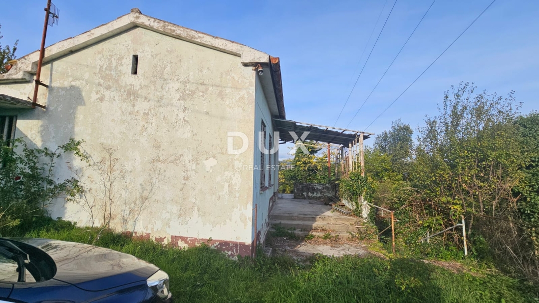 OPATIJA, MIHOTIĆI - Casa antica con progetto, permesso di costruire e vista