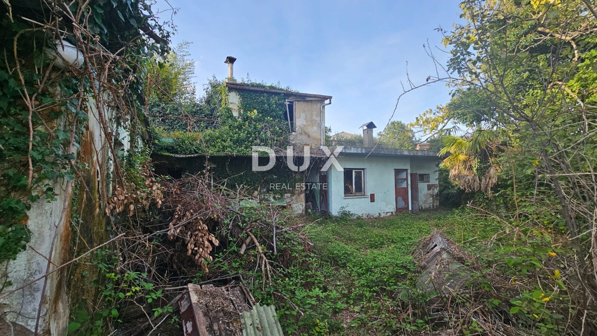 OPATIJA, MIHOTIĆI - Casa antica con progetto, permesso di costruire e vista