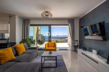 CRIKVNICA, ŠMRIKA - Villa di lusso con piscina e splendida vista sul mare