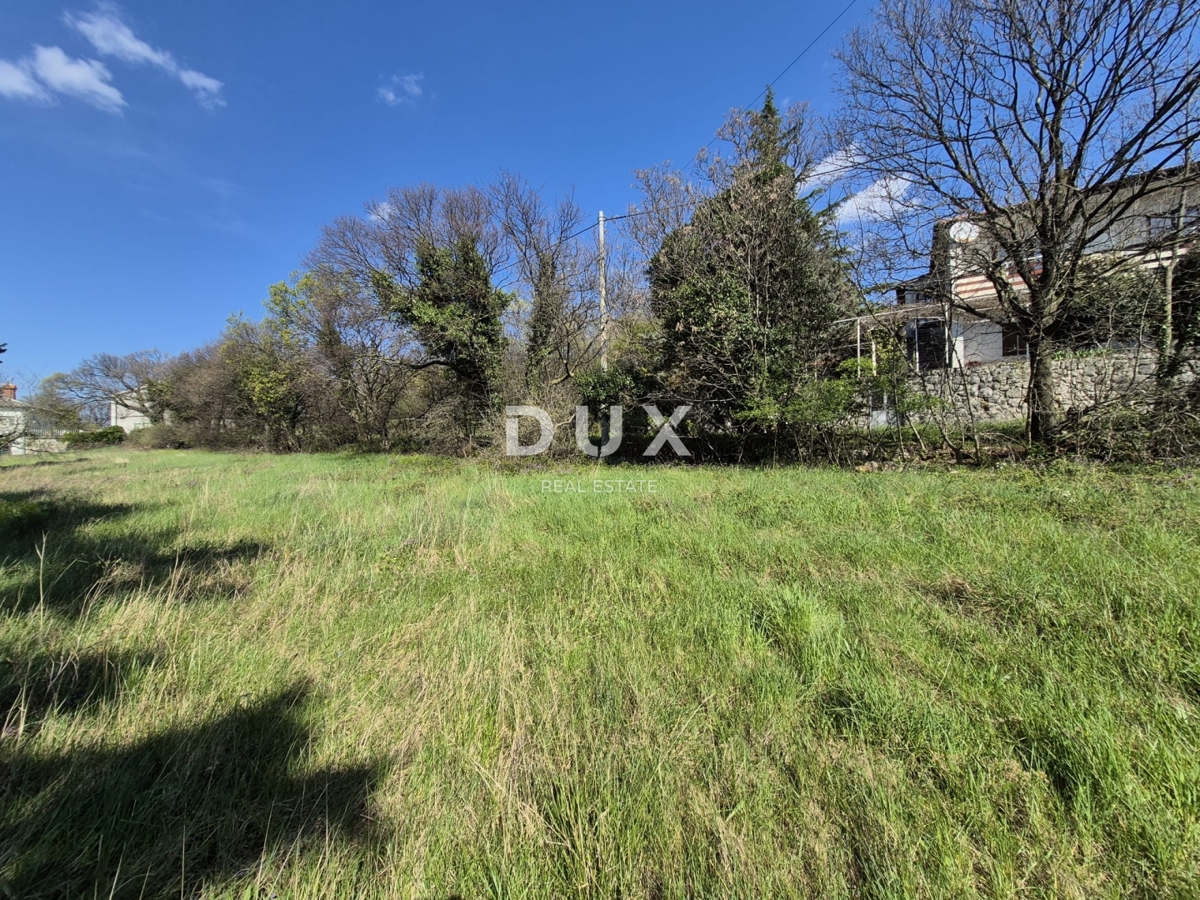 RIJEKA, KUKULJANOVO - Terreno edificabile 1234 m2