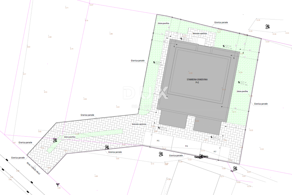 ŠIBENIK, BRODARICA – Attico in un nuovo edificio con terrazza di 60 m² e garage, a 270 m dal mare